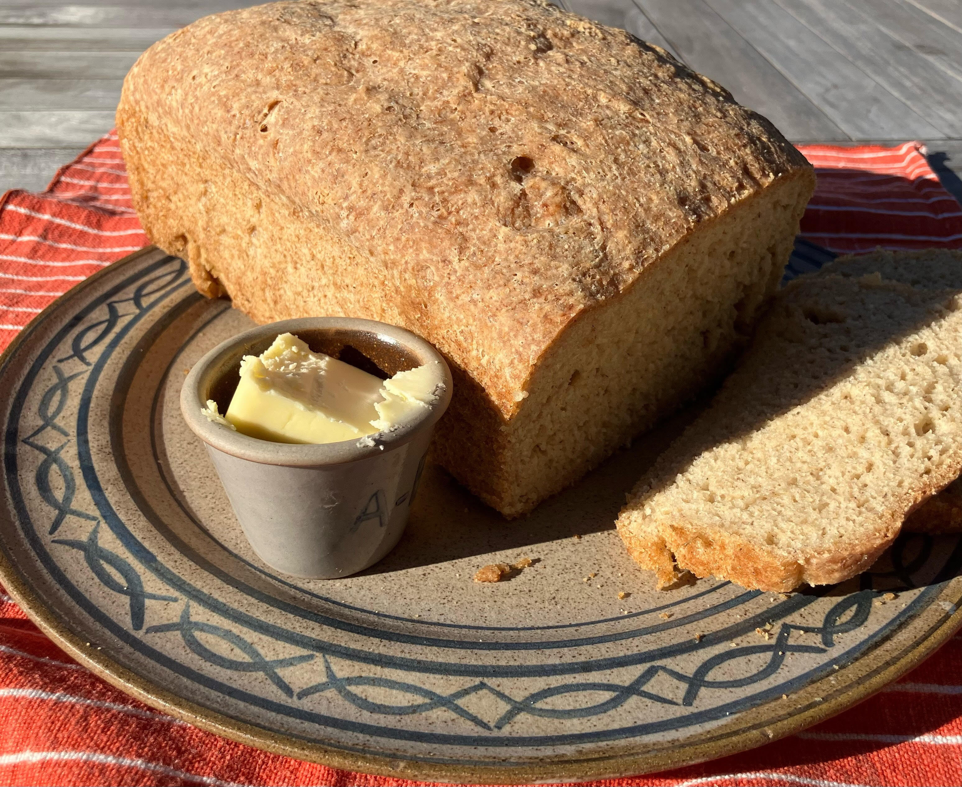 Bread with a shadow